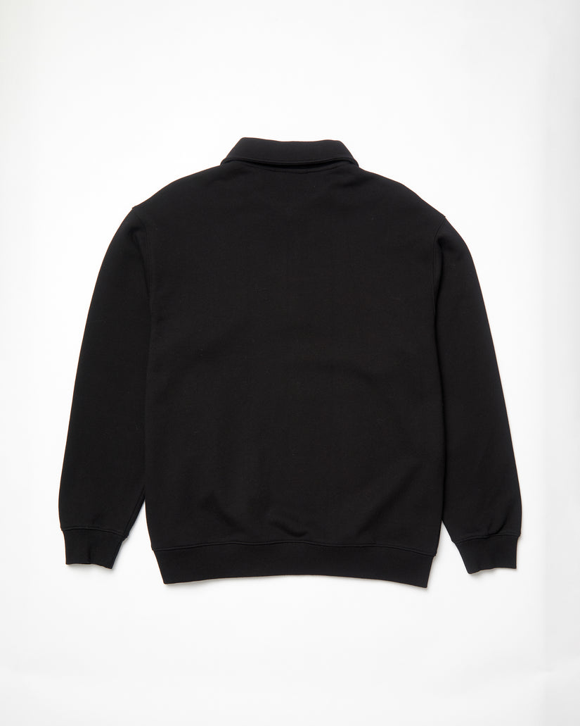 Sweatshirt Nevermine Terry - BLACK