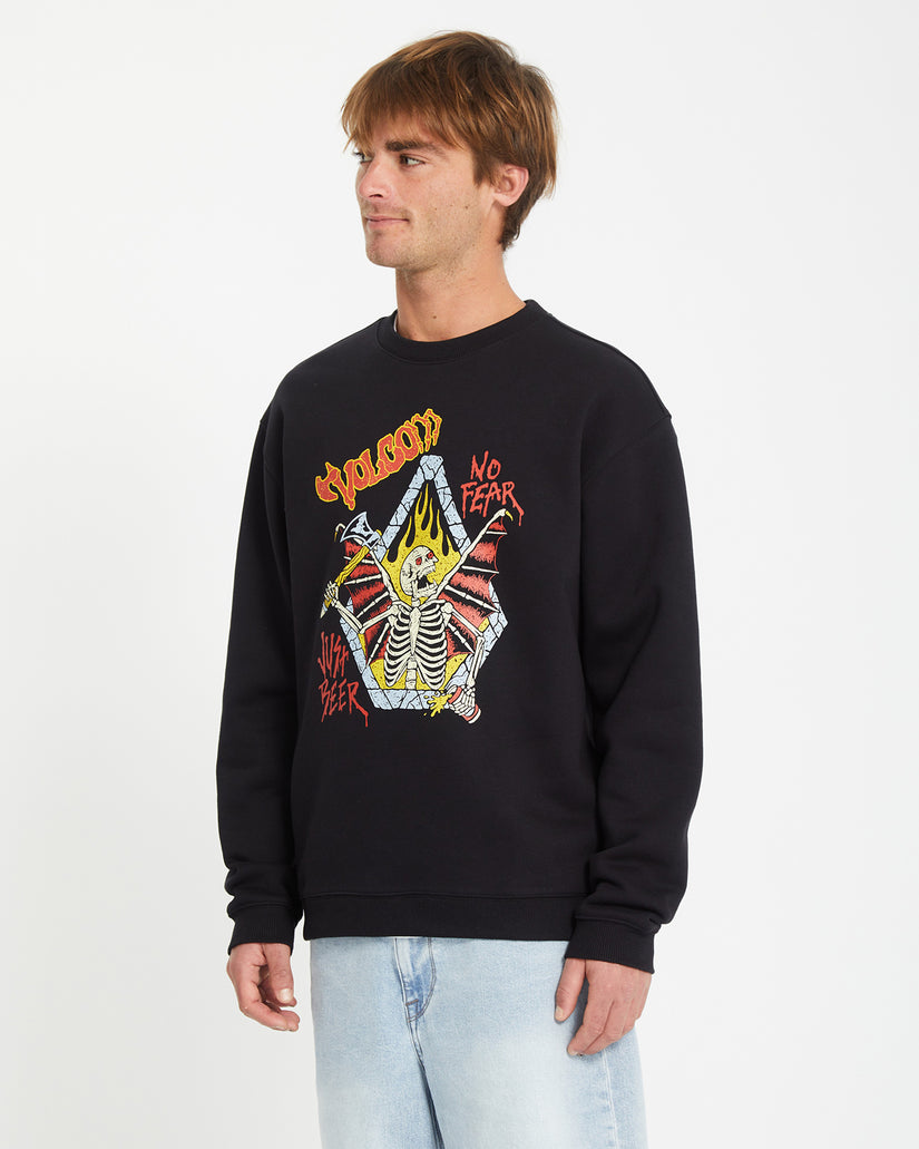 Sweatshirt Noder - BLACK