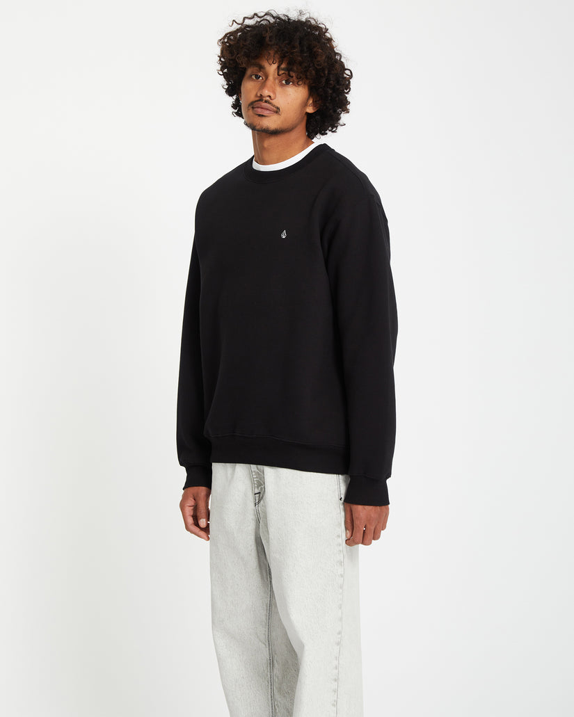 Sweatshirt Single Stone - BLACK