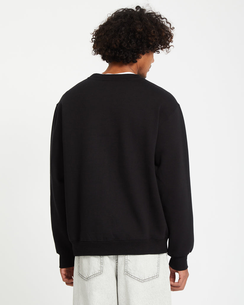 Sweatshirt Single Stone - BLACK