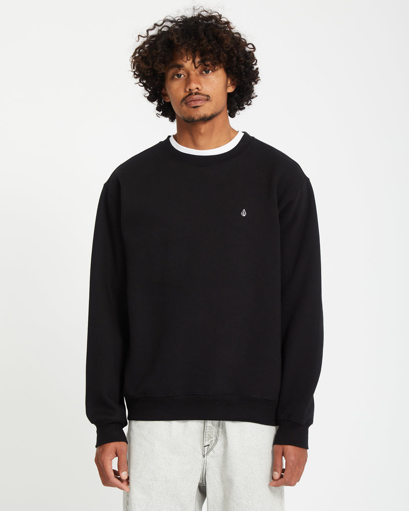 Sweatshirt Single Stone - BLACK