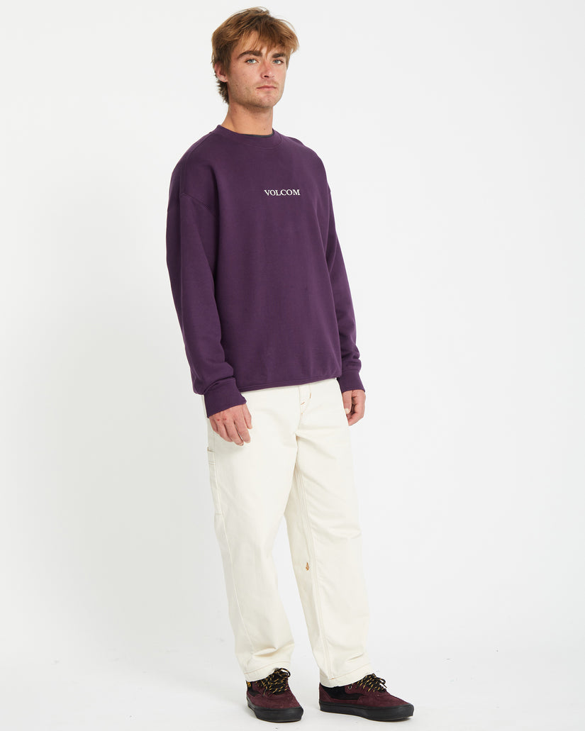 Sweatshirt Volcom Stone - GRAPE ROYALE