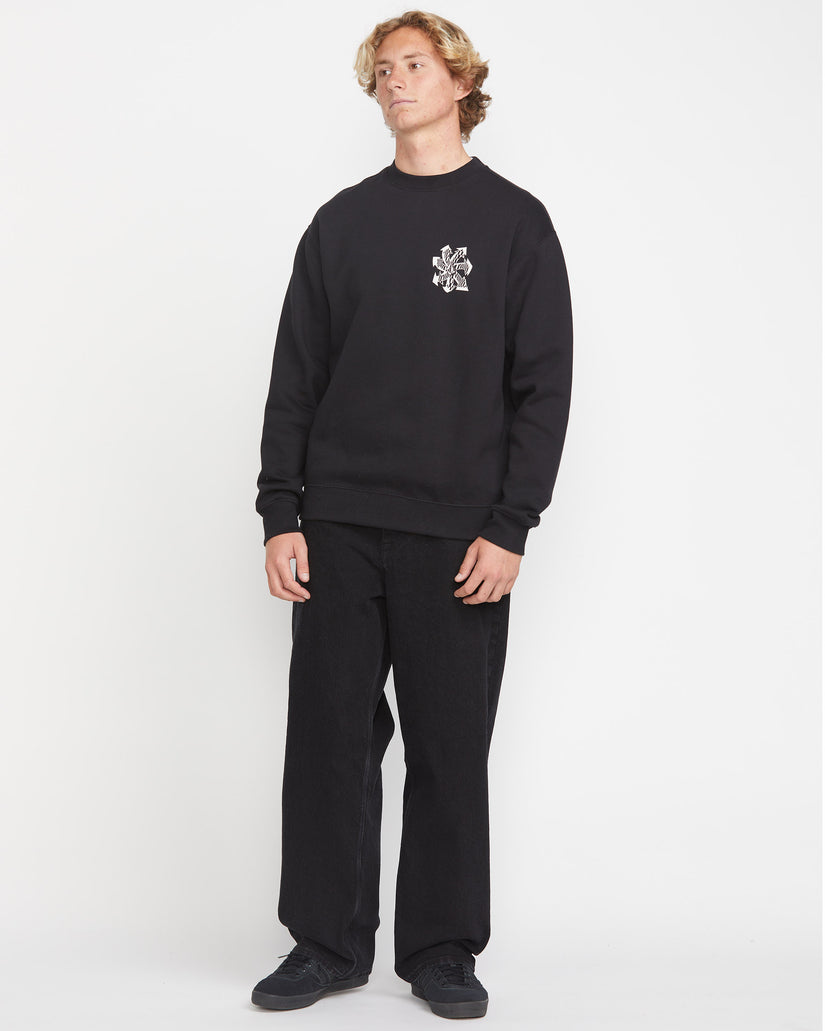 Sweatshirt Watanite - BLACK