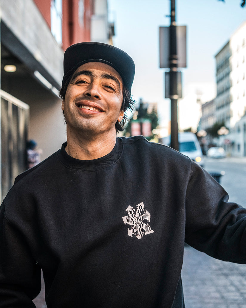 Sweatshirt Watanite - BLACK