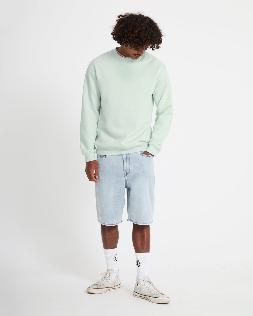 Sweatshirt Single Stone - Pale Aqua