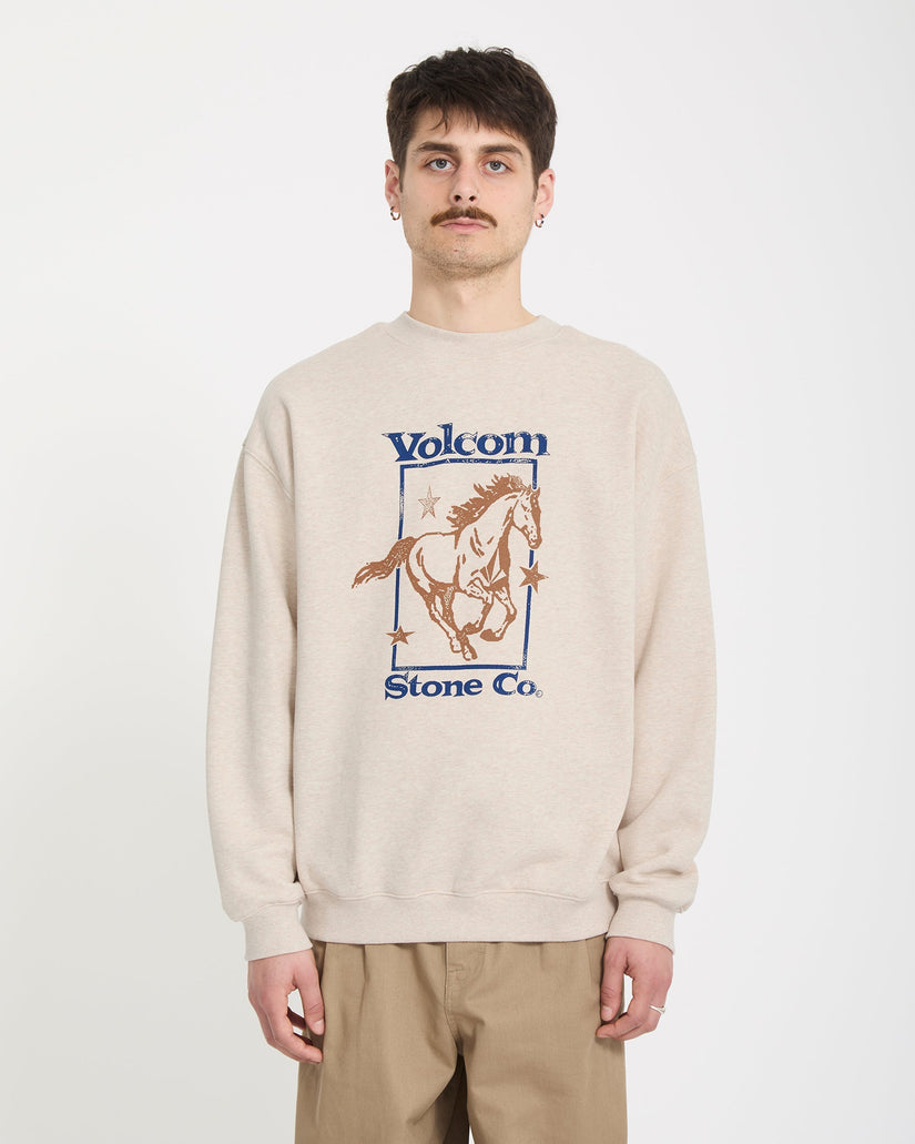Sweatshirt Recto Verso - Dust Heather