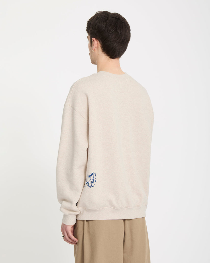 Sweatshirt Recto Verso - Dust Heather
