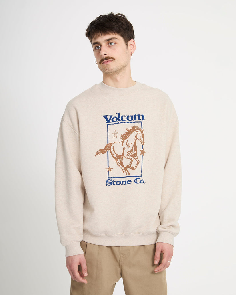 Sweatshirt Recto Verso - Dust Heather