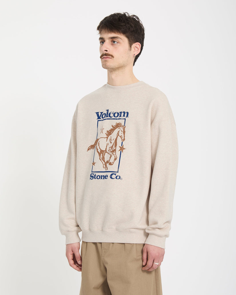 Sweatshirt Recto Verso - Dust Heather