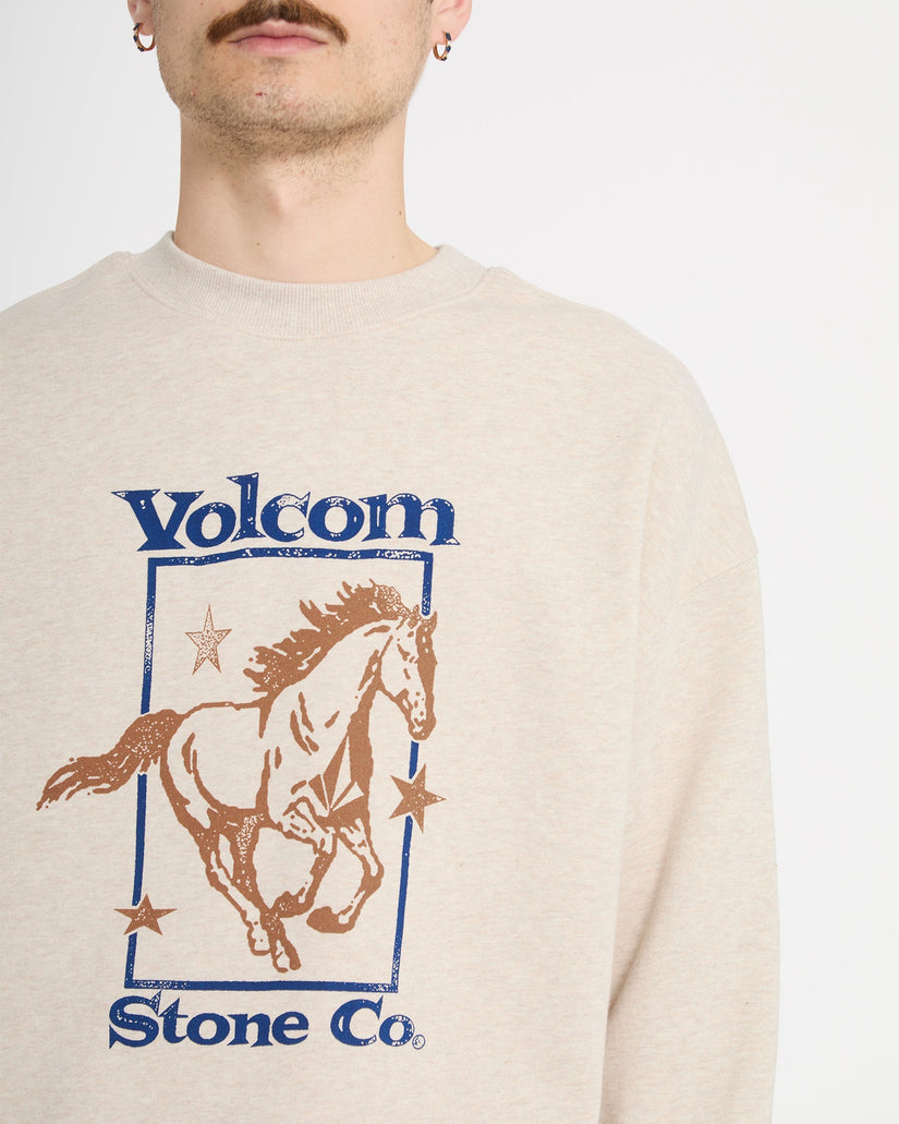 Sweatshirt Recto Verso - Dust Heather