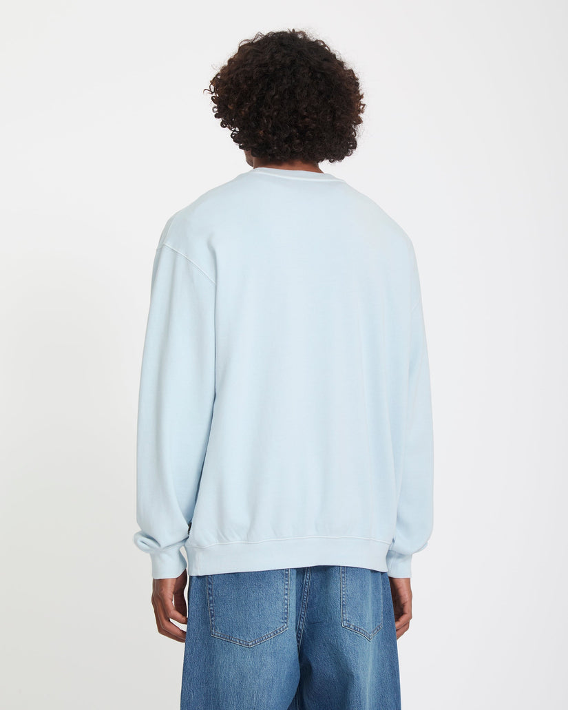 Sweatshirt Single Stone - Light Blue Acid