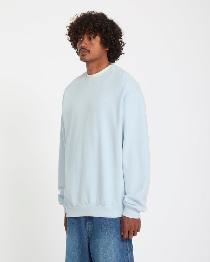 Sweatshirt Single Stone - Light Blue Acid