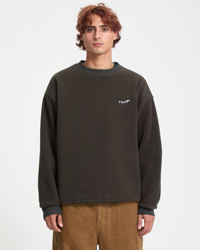 Sweatshirt Too Kool - Rinsed Black