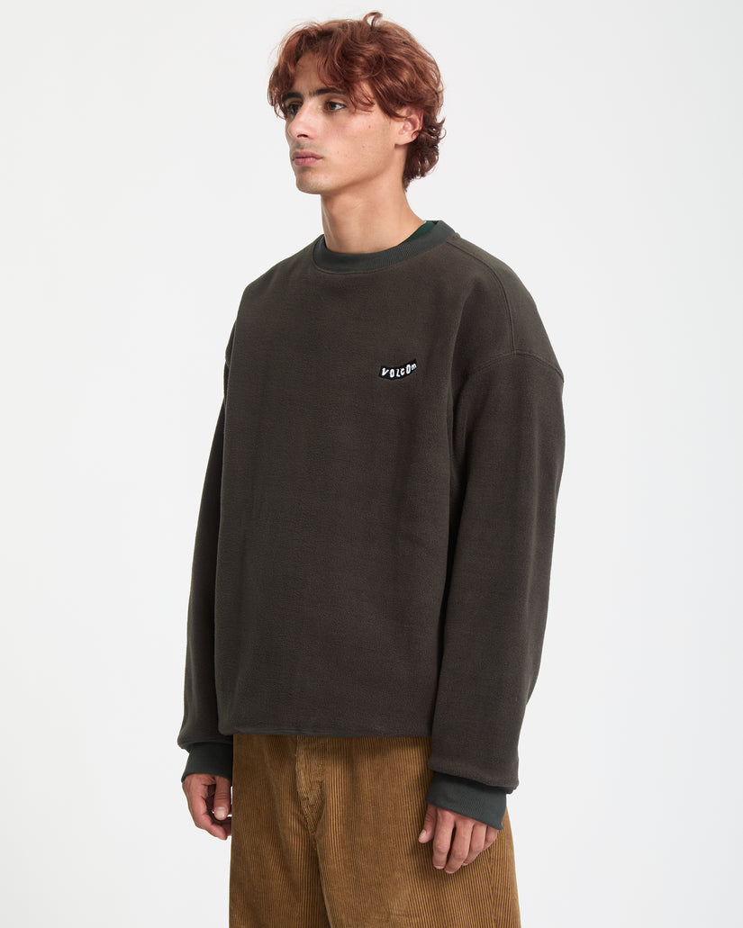 Sweatshirt Too Kool - Rinsed Black