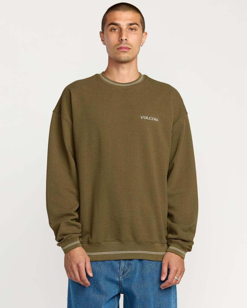 Sweatshirt K Stone - Sage Leaf