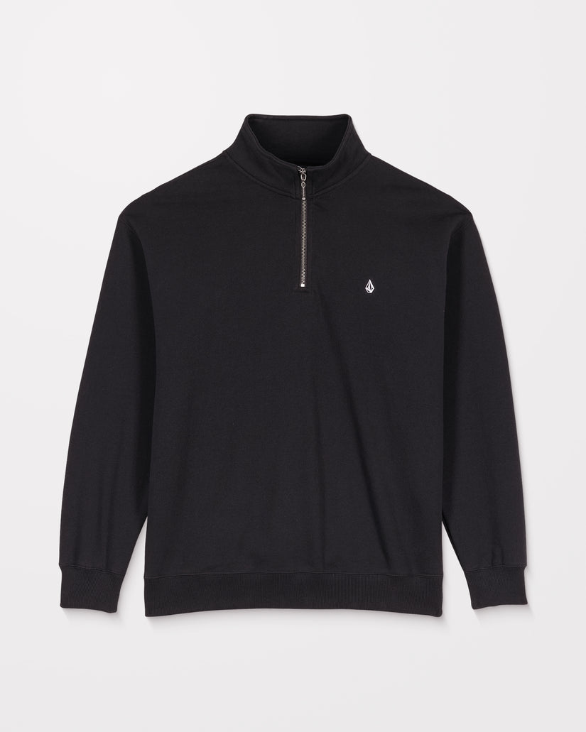 Sweatshirt Zippé Single Stone - Black