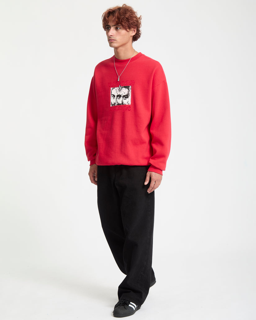 Sweatshirt Stoneye - Lifeguard Red