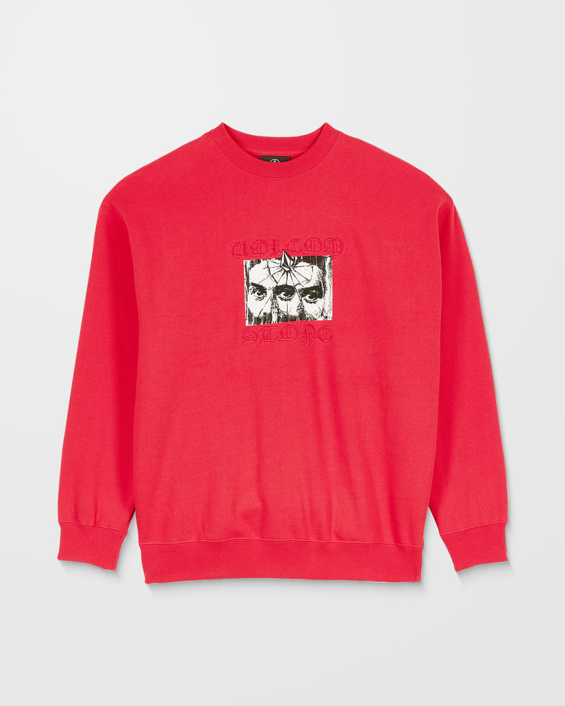 Sweatshirt Stoneye - Lifeguard Red