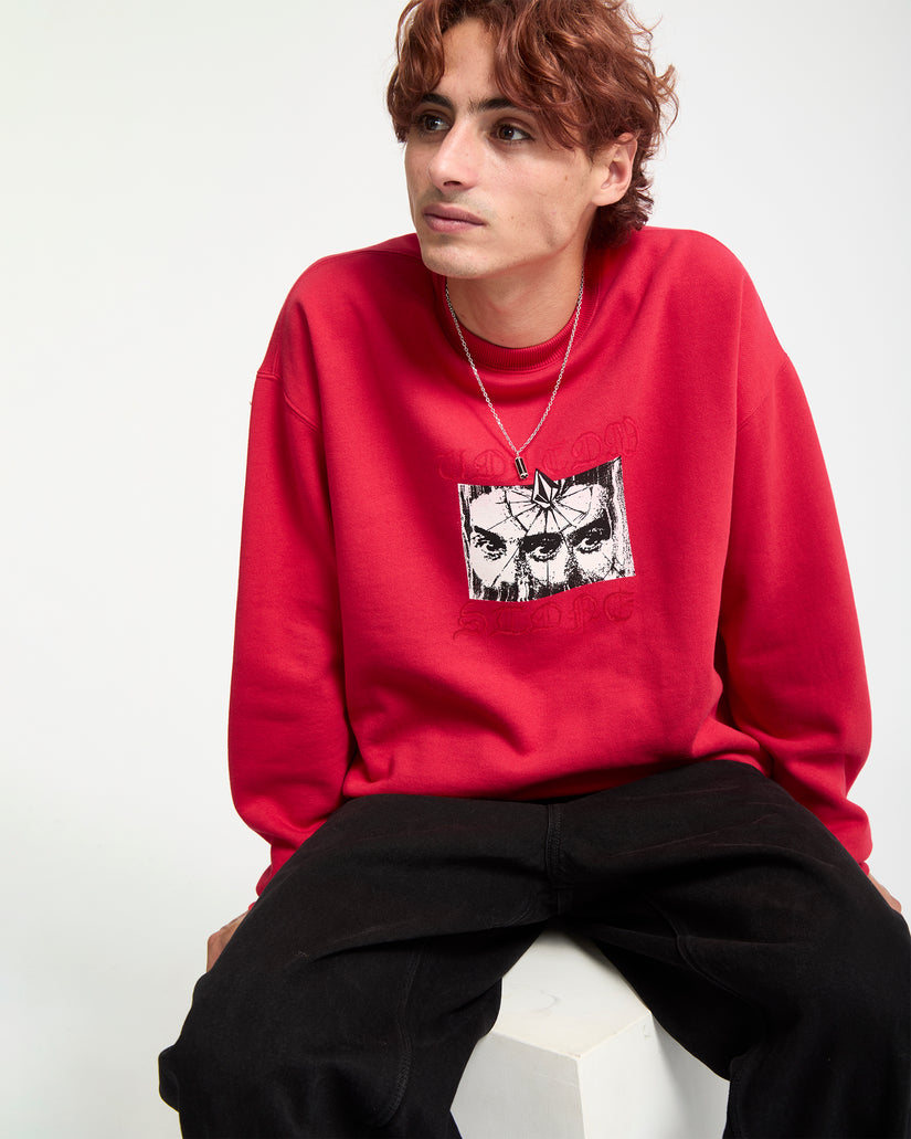 Sweatshirt Stoneye - Lifeguard Red