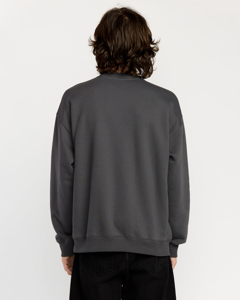 Sweatshirt Single Stone - Asphalt Black