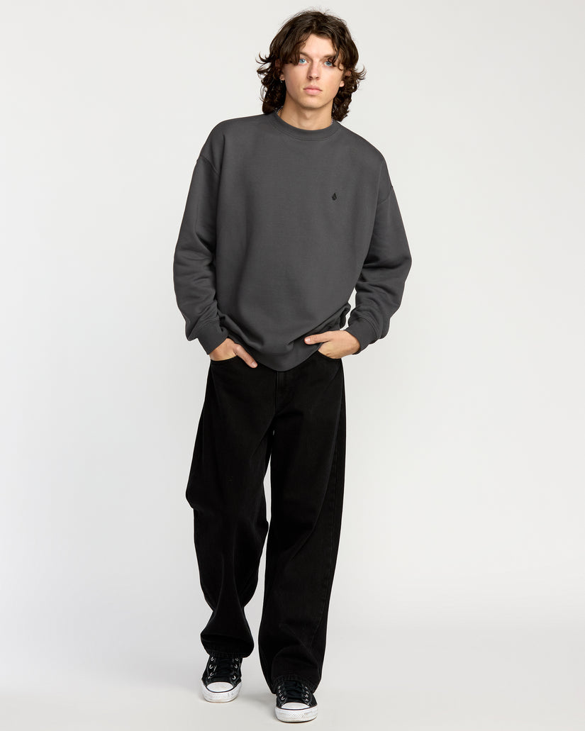 Sweatshirt Single Stone - Asphalt Black