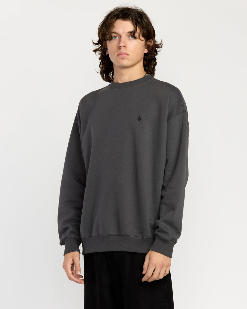 Sweatshirt Single Stone - Asphalt Black