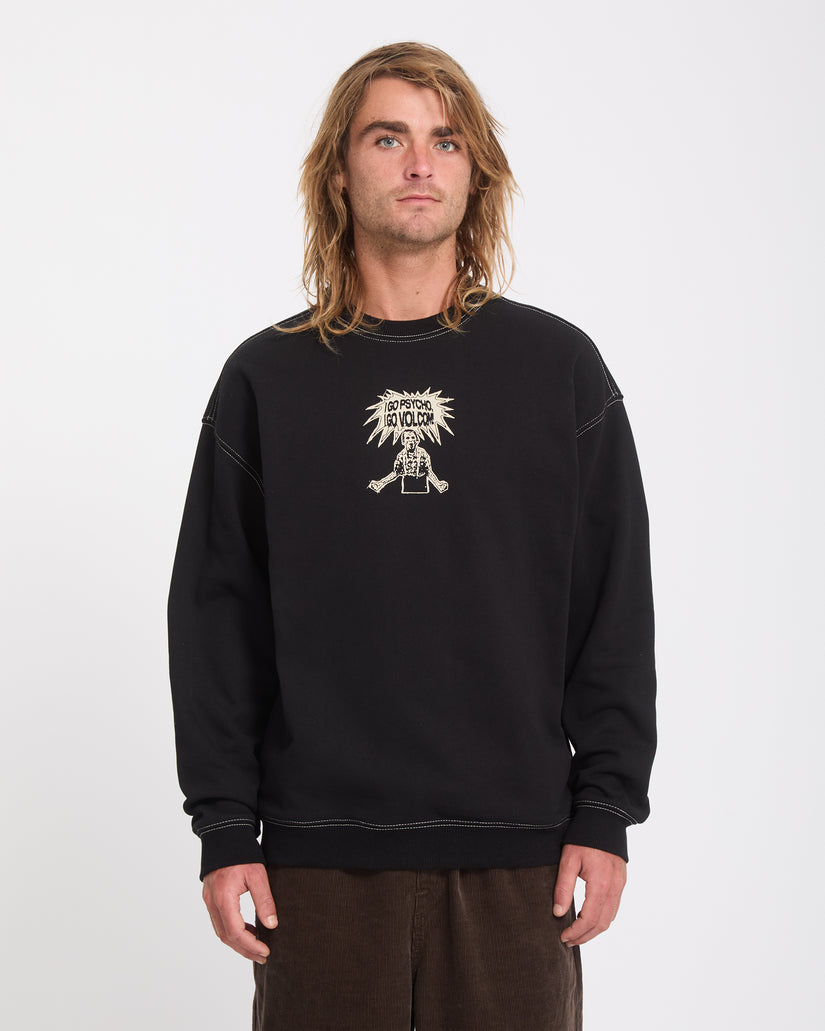 Sweat I Go Psycho - Black