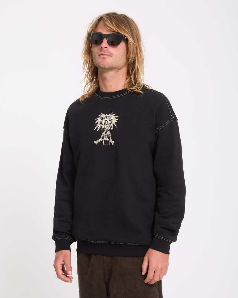 Sweat I Go Psycho - Black