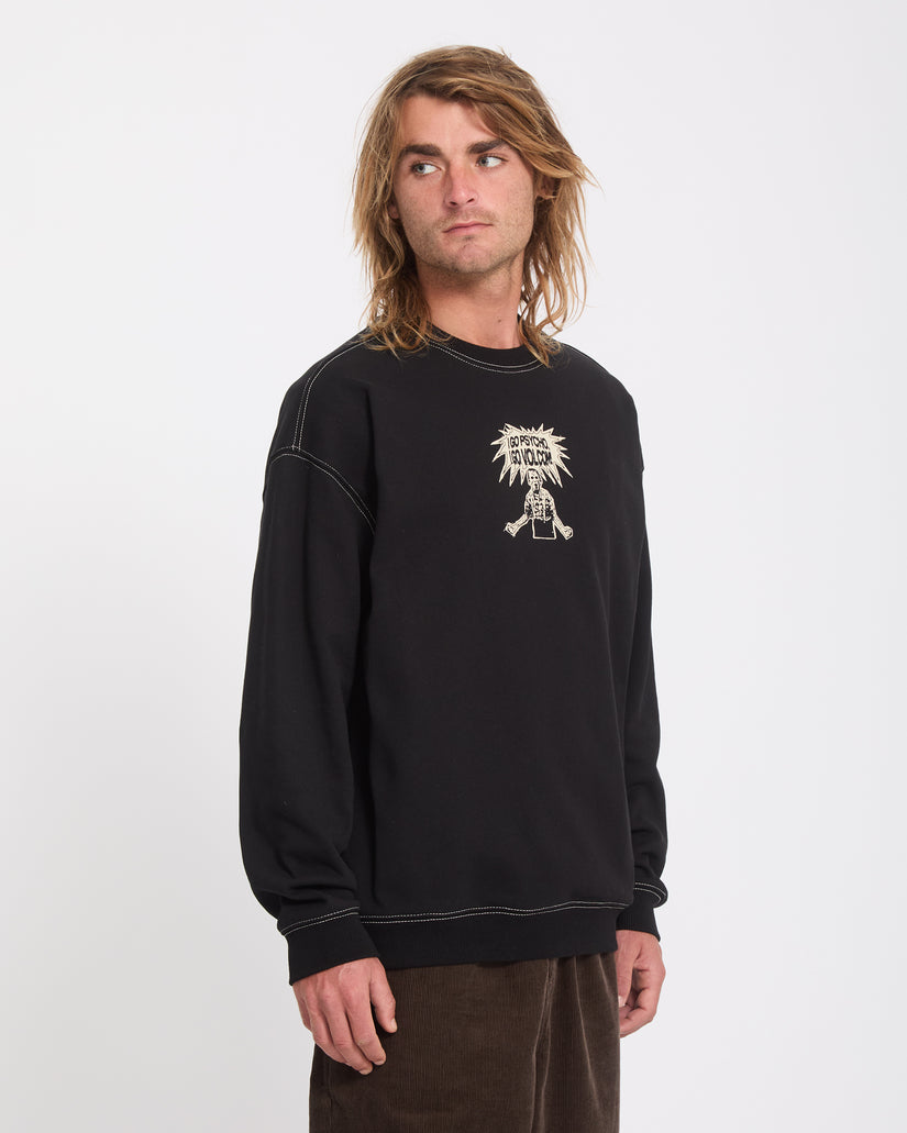 Sweat I Go Psycho - Black