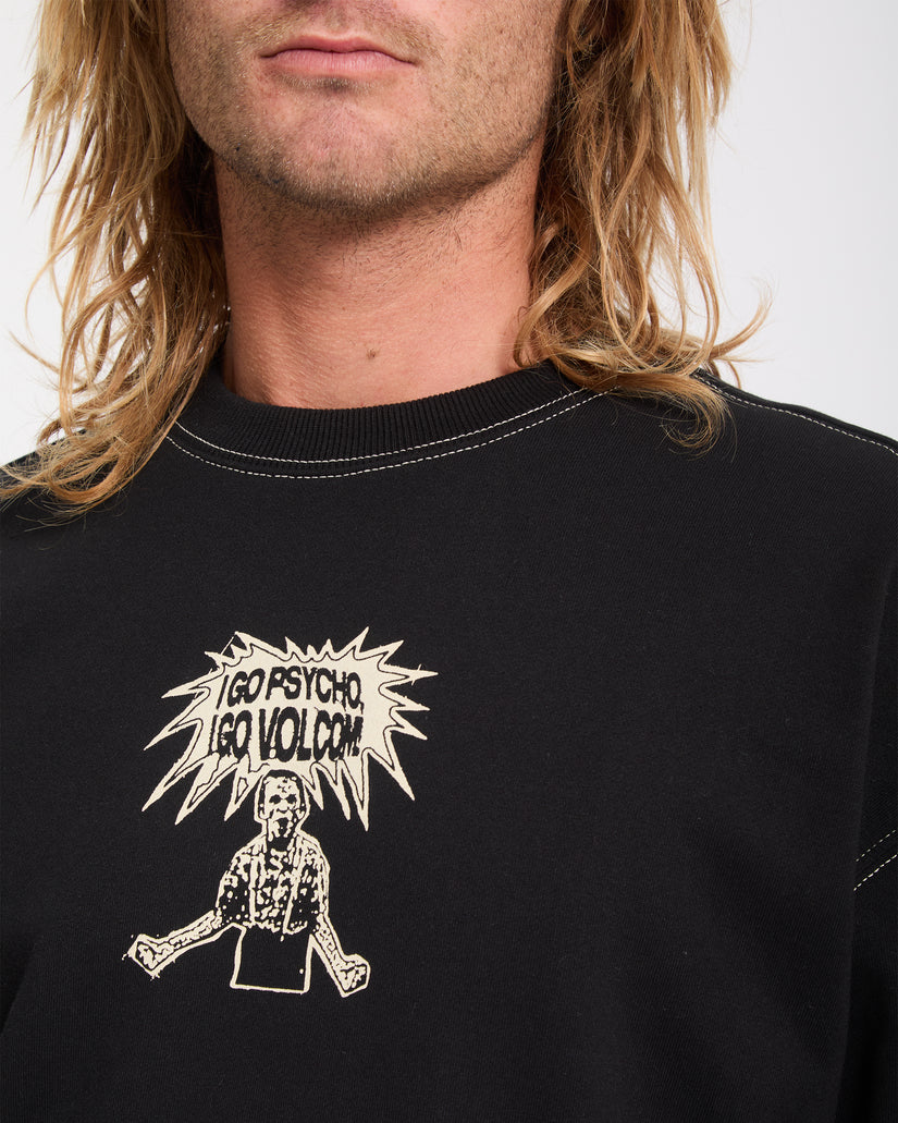 Sweat I Go Psycho - Black