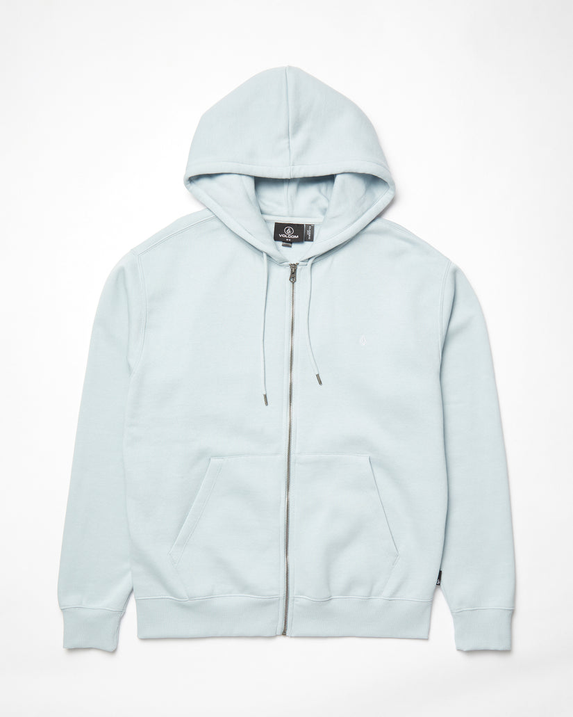 Sweat à Capuche Zippé Single Stone - CAROLINA BLUE