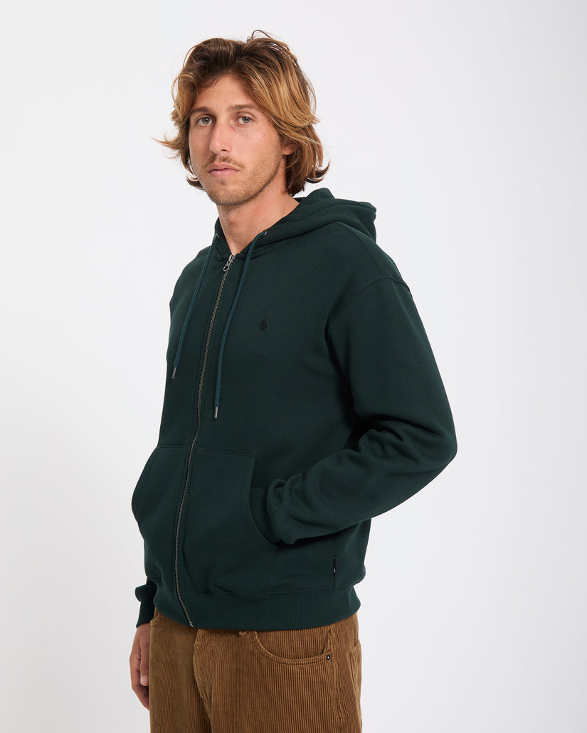 Sweat à capuche zippé Single Stone - Scarab