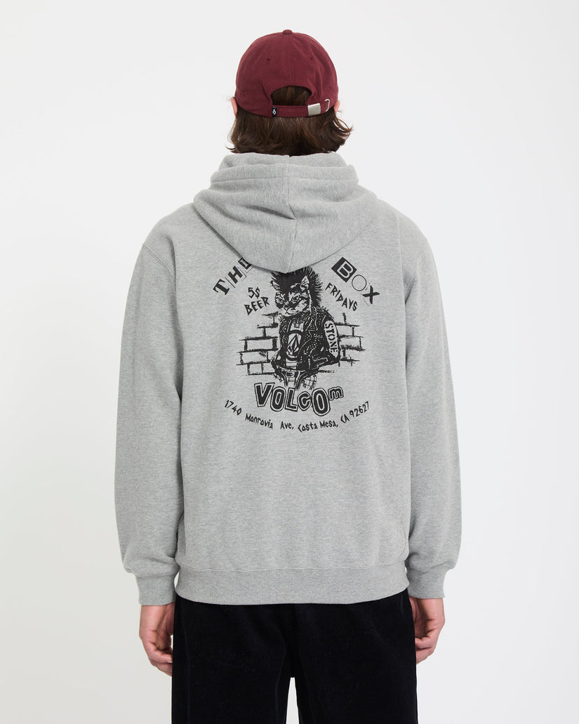 Sweat à capuche zippé Catastrophy - Heather Grey
