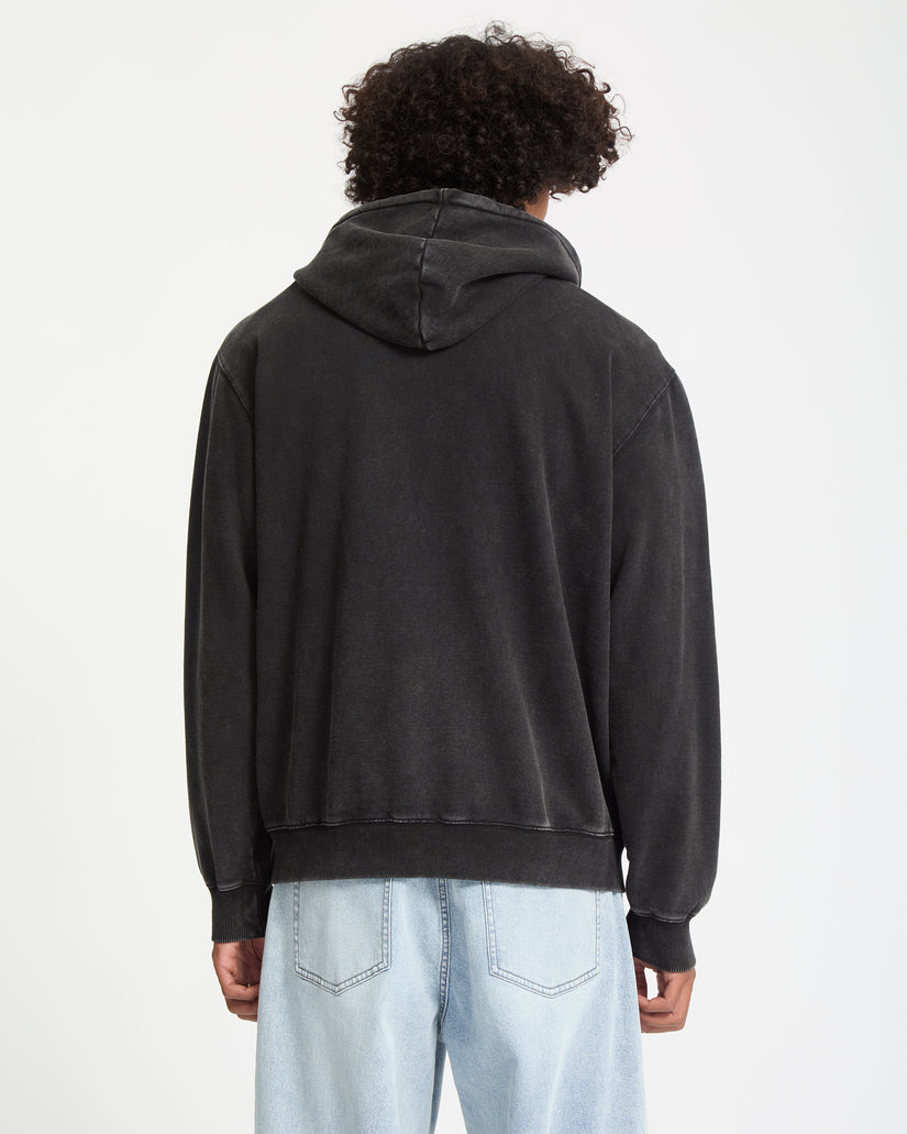 Sweat À Capuche Zippé Studder - Black