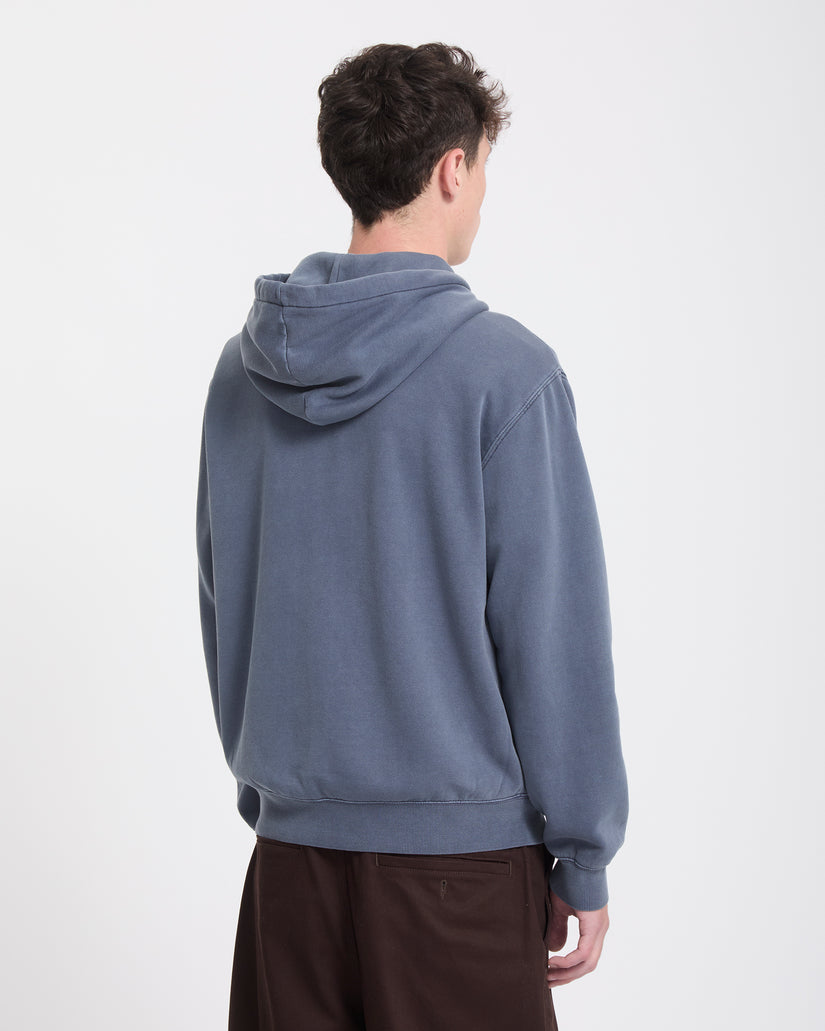 Sweat zippé Single Stone - Storm Blue