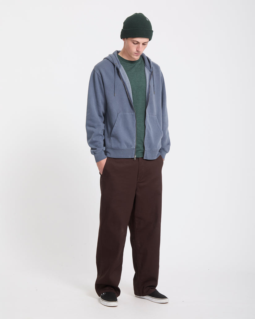 Sweat zippé Single Stone - Storm Blue