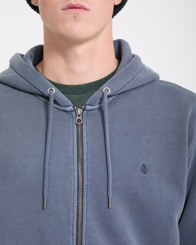 Sweat zippé Single Stone - Storm Blue