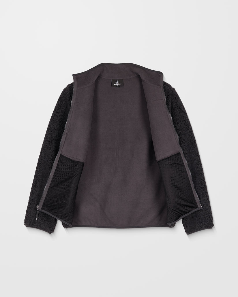 Sweat À Capuche Zippé Storm Stone - Asphalt Black