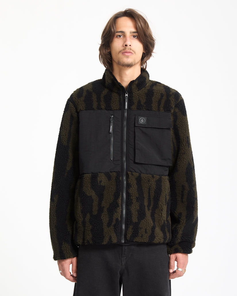 Sweat À Capuche Zippé Storm Stone - Sage Leaf