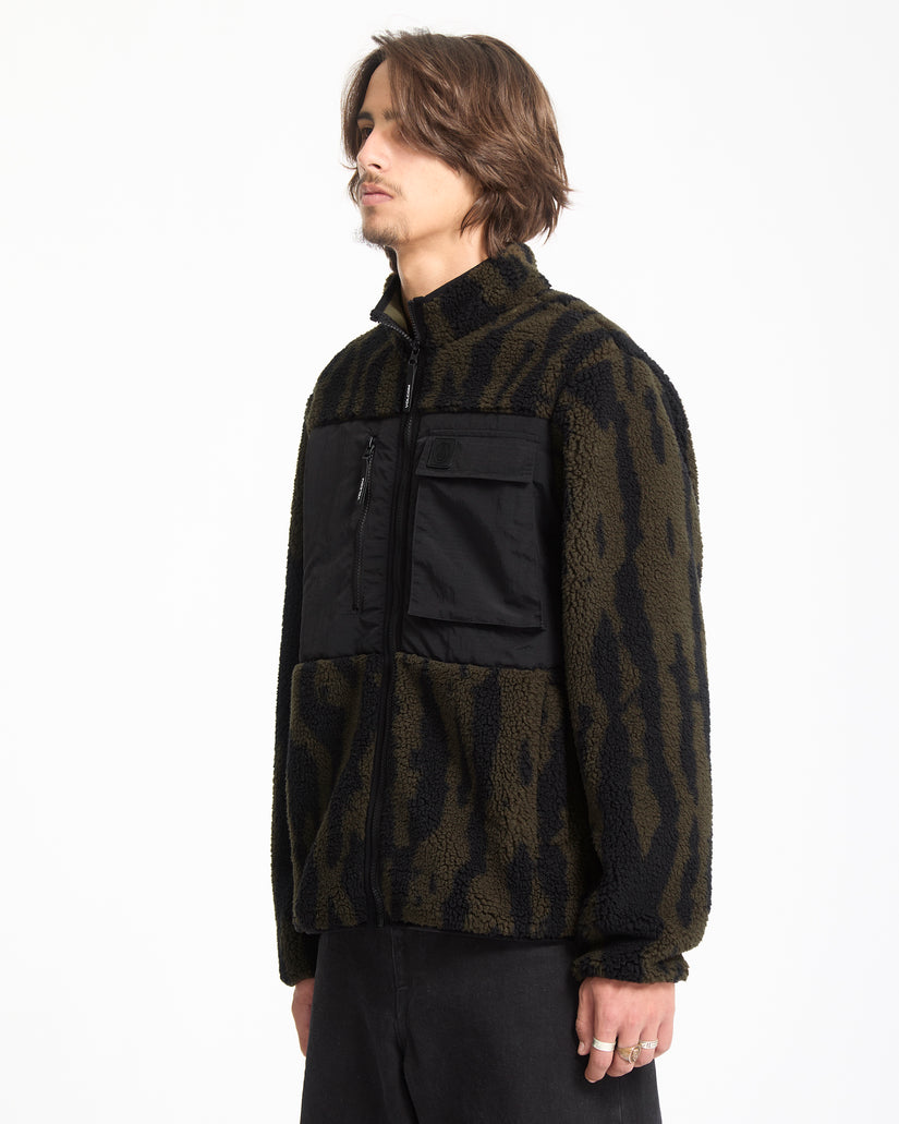 Sweat À Capuche Zippé Storm Stone - Sage Leaf