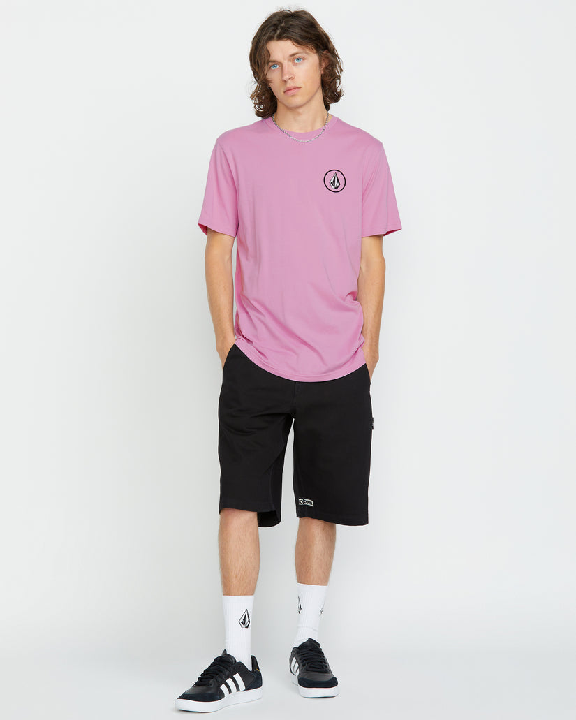 T-shirt Iconic Stone - STEEL PURPLE