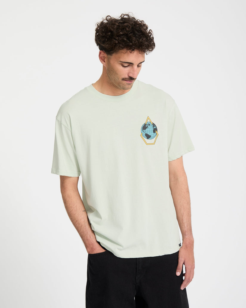 T-shirt Globular - Pale Aqua