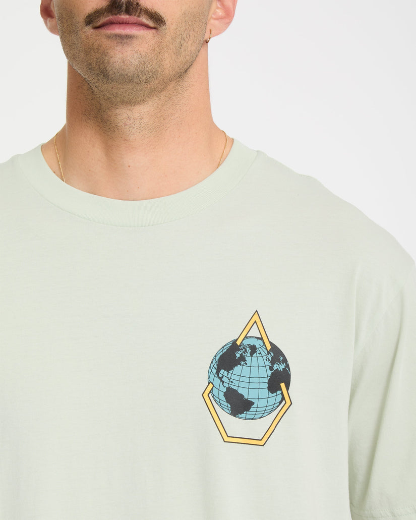 T-shirt Globular - Pale Aqua