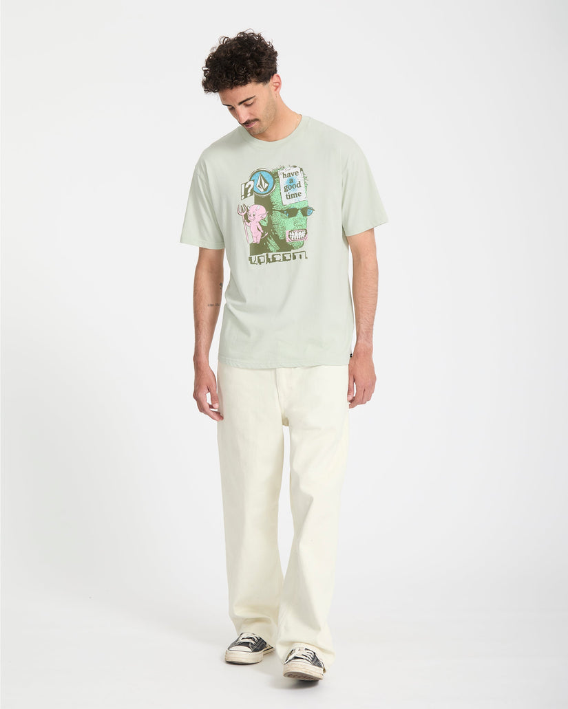 T-shirt Notetoself - Pale Aqua