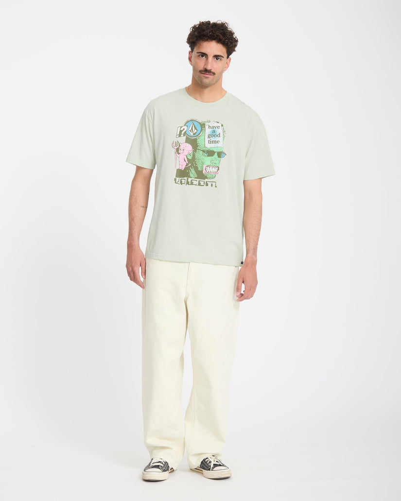 T-shirt Notetoself - Pale Aqua