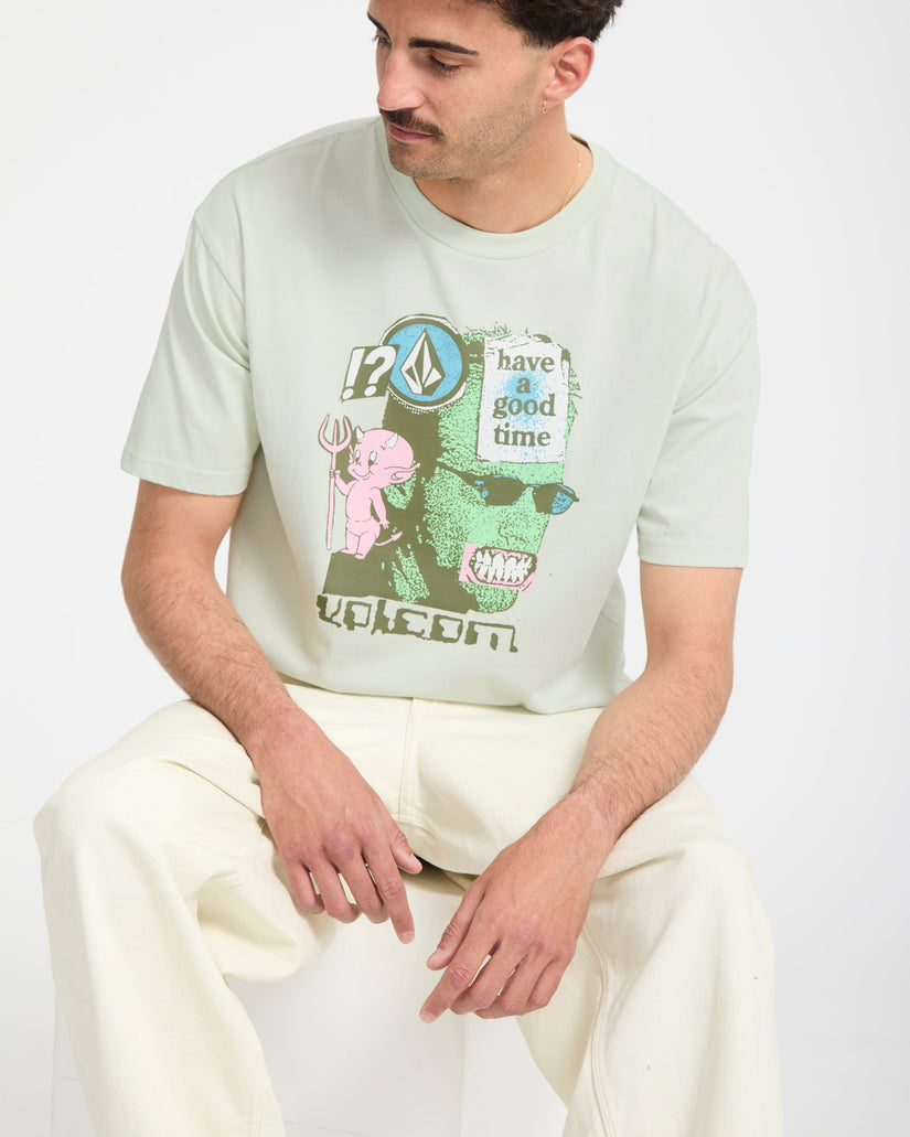 T-shirt Notetoself - Pale Aqua