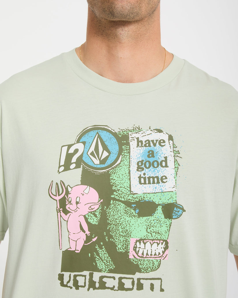 T-shirt Notetoself - Pale Aqua