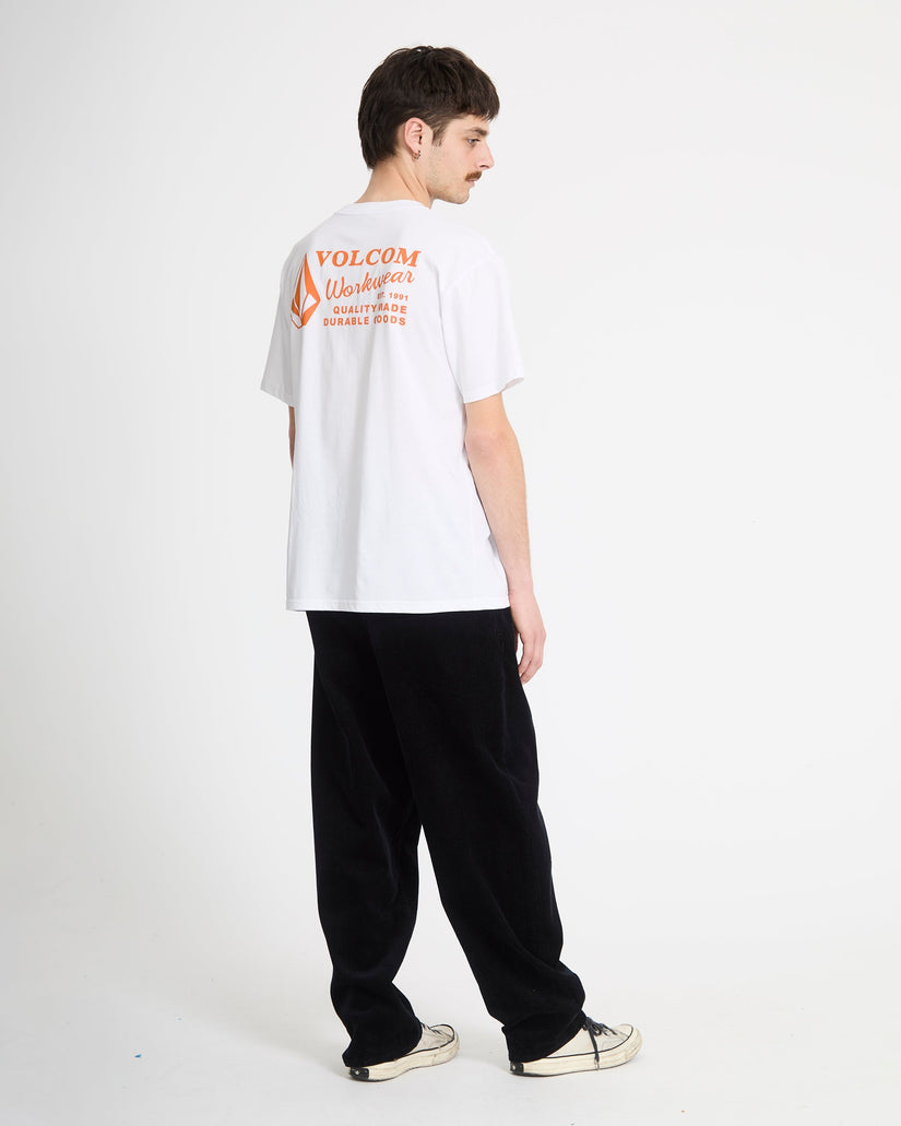 T-shirt Workwear - White Combo