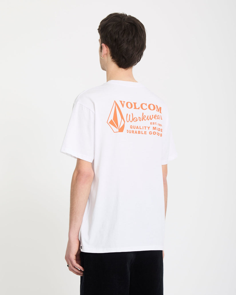 T-shirt Workwear - White Combo