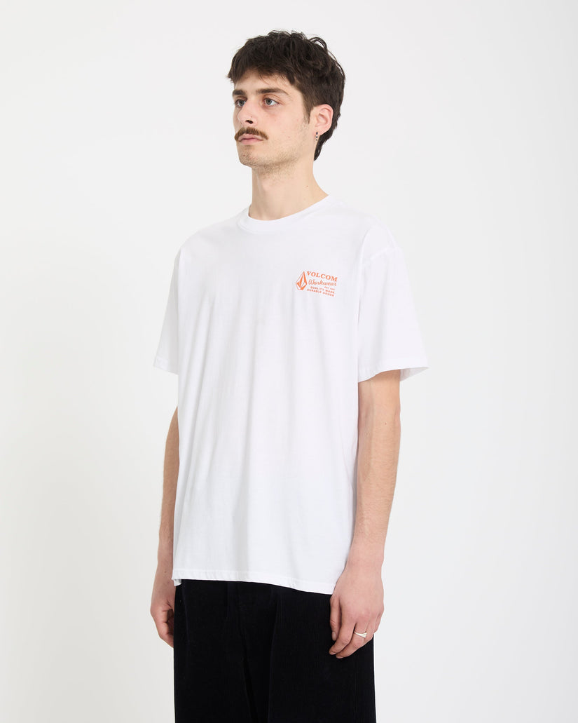 T-shirt Workwear - White Combo